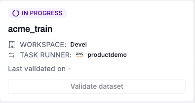 validation in progress